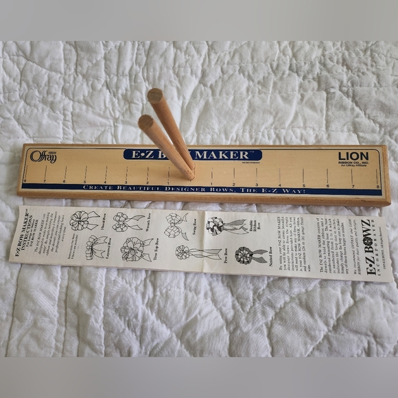 BOW MAKER E-Z Lion Ribbon Co INC - Picture 2 of 9
